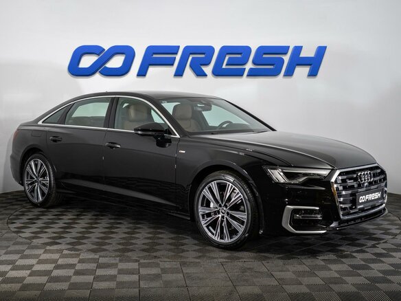 2025 Audi A6 45 TFSI Long V (C8) Рестайлинг, чёрный, 6850000 рублей