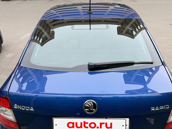 2019 Skoda Rapid I Рестайлинг, синий - вид 10