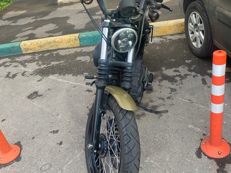 2008 Harley-Davidson Sportster 1200, зелёный, 750000 рублей, вид 1