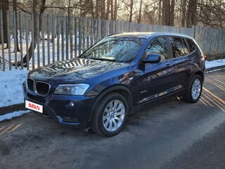 2011 BMW X3 20d xDrive II (F25), синий, 2000000 рублей, вид 1