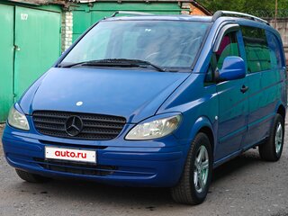 2004 Mercedes-Benz Vito 115 CDI L1 II (W639), синий, 580000 рублей, вид 1