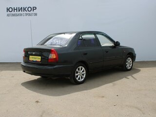 2008 Hyundai Accent ТагАЗ II, чёрный, 259000 рублей, вид 5