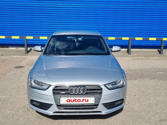 2014 Audi A4 IV (B8) Рестайлинг, серый - вид 2