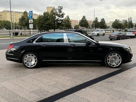 2016 Mercedes-Benz Maybach S-Класс 500 I (X222), чёрный, 3350000 рублей, вид 5