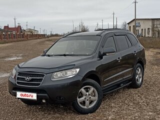 2009 Hyundai Santa Fe II, чёрный, 1150000 рублей, вид 1