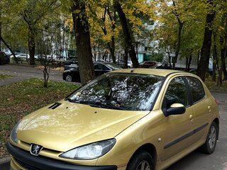 2003 Peugeot 206, жёлтый, 300000 рублей, вид 2