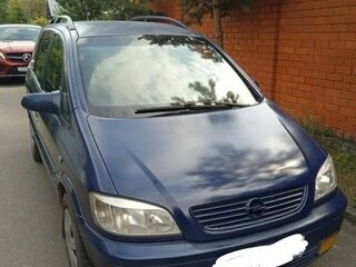 2000 Opel Zafira A, синий, 280000 рублей, вид 2
