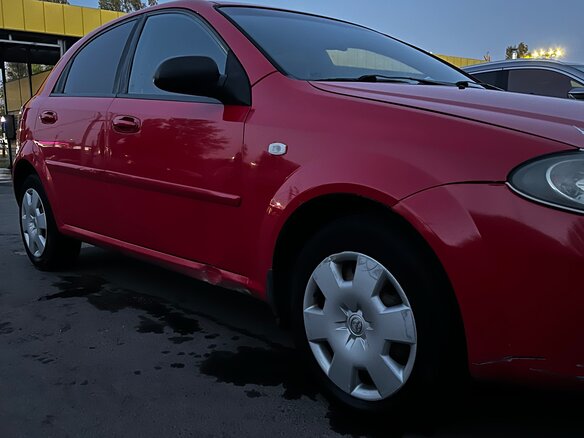 2007 Chevrolet Lacetti I, красный, 230000 рублей - вид 4