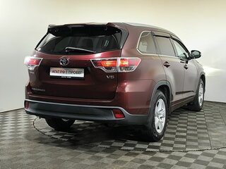 2014 Toyota Highlander III (XU50), красный, 2750000 рублей, вид 4
