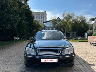 2003 Mercedes-Benz S-Класс 500 Long IV (W220) Рестайлинг, чёрный, 870000 рублей, вид 5