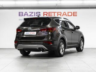 2017 Hyundai Santa Fe III Рестайлинг, коричневый, 2099000 рублей, вид 5