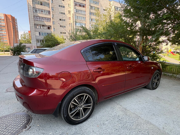 2008 Mazda 3 4-speed I (BK) Рестайлинг, красный, 651000 рублей - вид 15