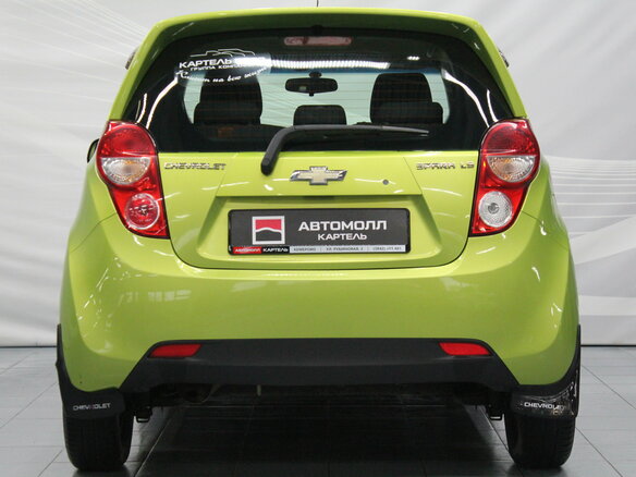 2013 Chevrolet Spark III, зелёный - вид 5