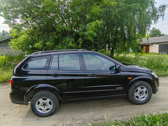 2008 SsangYong Kyron 5-speed I Рестайлинг, чёрный - вид 5
