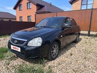 2009 Lada (ВАЗ) Priora I, чёрный, 265000 рублей, вид 1