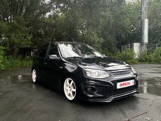 2015 Lada (ВАЗ) Kalina Sport II, чёрный, 480000 рублей, вид 2
