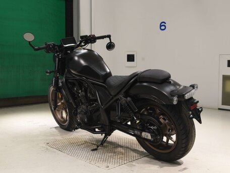 2025 Honda CMX 1100 Rebel, чёрный, 1260000 рублей, вид 4