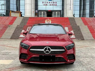 2023 Mercedes-Benz A-Класс 180 Long IV (W177) Рестайлинг, красный, 1880000 рублей, вид 2