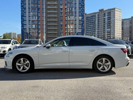 2020 Audi A6 45 TFSI V (C8), белый, 3390000 рублей, вид 5
