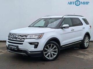 2018 Ford Explorer V Рестайлинг, белый, 2590000 рублей, вид 1