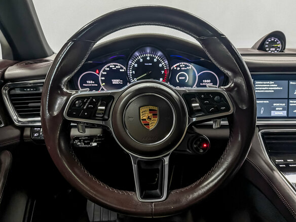 2017 Porsche Panamera 4 E-Hybrid II, синий, 5635000 рублей - вид 21