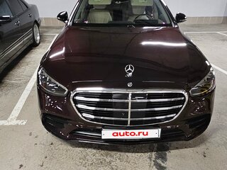 2021 Mercedes-Benz S-Класс 500 Long 4MATIC VII (W223), красный, 8600000 рублей, вид 1