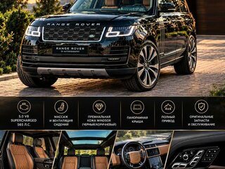 2018 Land Rover Range Rover IV Рестайлинг, чёрный, 10000000 рублей, вид 1
