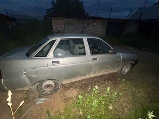 2005 Lada (ВАЗ) 2110, серебристый, 90000 рублей, вид 2