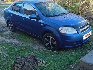 2009 Chevrolet Aveo I Рестайлинг, синий, 300000 рублей, вид 2