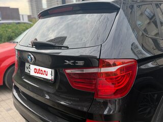 2016 BMW X3 20i xDrive II (F25) Рестайлинг, чёрный, 2200000 рублей, вид 3