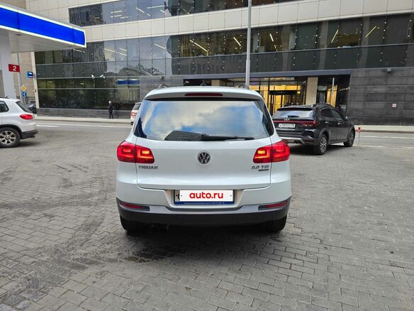 2015 Volkswagen Tiguan I Рестайлинг, белый, 1450000 рублей - вид 3