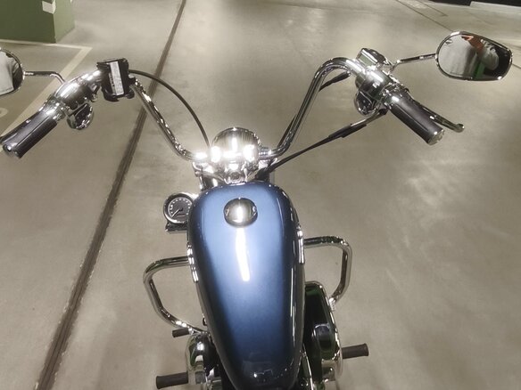 2003 Harley-Davidson XL1200, синий, 850000 рублей - вид 17