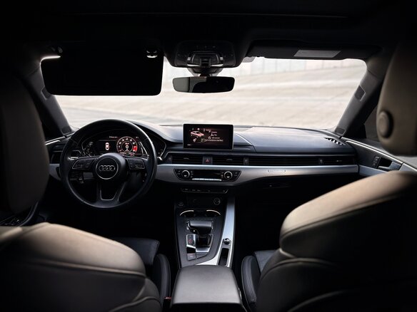 2018 Audi A5 II (F5), синий - вид 8