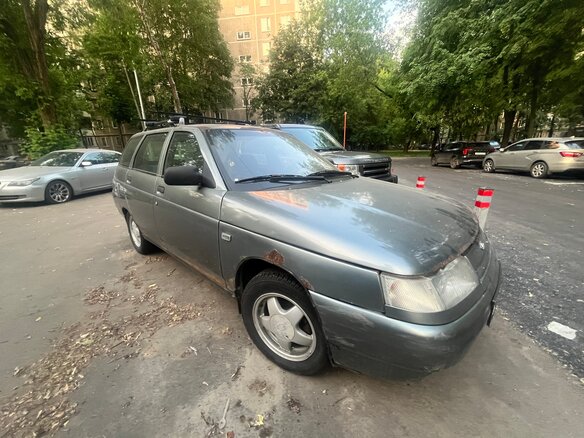 2007 Lada (ВАЗ) 2111, серый, 160000 рублей - вид 1