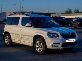 2015 Skoda Yeti I Рестайлинг, белый, 880000 рублей, вид 2