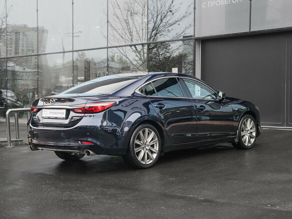 2022 Mazda 6 Atenza III (GJ) Рестайлинг 2, синий, 2650000 рублей - вид 3