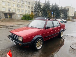 1989 Volkswagen Jetta II, красный, 175000 рублей, вид 1