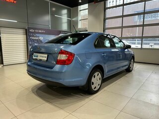 2015 Skoda Rapid I, синий, 1249000 рублей, вид 4