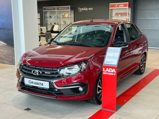 2026 Lada (ВАЗ) Granta Sport I Рестайлинг, красный, 1657000 рублей, вид 1