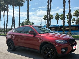 2008 BMW X6 30d I (E71), красный, 1899000 рублей, вид 1