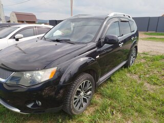 2008 Mitsubishi Outlander II, чёрный, 1100000 рублей, вид 1