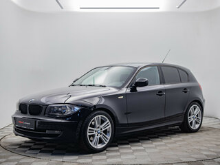 2011 BMW 1 серии 118i I (E81/E82/E87/E88) Рестайлинг, чёрный, 733000 рублей, вид 1