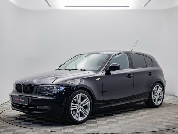 2011 BMW 1 серии 118i I (E81/E82/E87/E88) Рестайлинг, чёрный