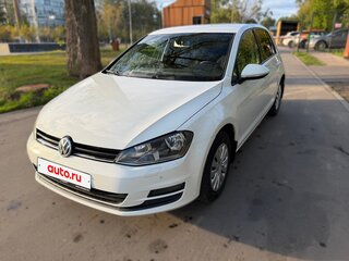 2013 Volkswagen Golf VII, белый, 1059000 рублей, вид 2