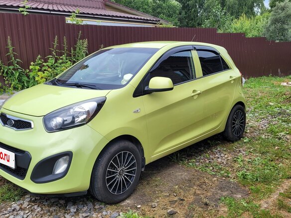 2012 Kia Picanto II, зелёный