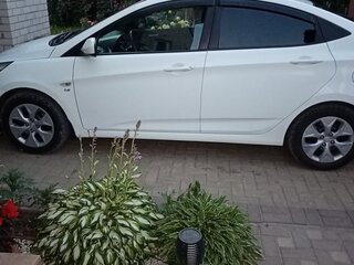 2016 Hyundai Solaris I Рестайлинг, белый, 1017000 рублей, вид 5