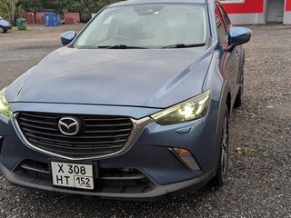 2018 Mazda CX-3 I, синий, 1400000 рублей, вид 1