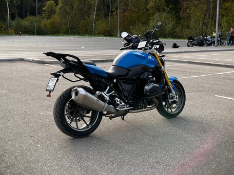 2016 BMW R 1200 R, синий, 690000 рублей, вид 3