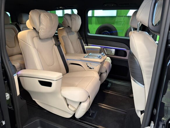 2026 Mercedes-Benz V-Класс Extra Long 300 d экстра длинный III (W447) Рестайлинг 2, чёрный, 14500000 рублей - вид 1