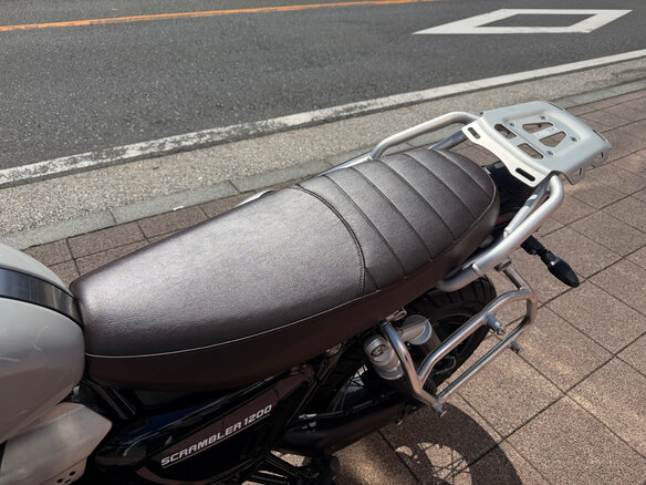 2024 Triumph Scrambler, серый - вид 11